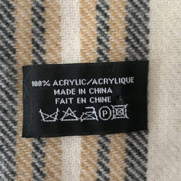 SOLD - Not For Sale
3 for $20 Plaid scarf with fringe - Picture 3 of 4